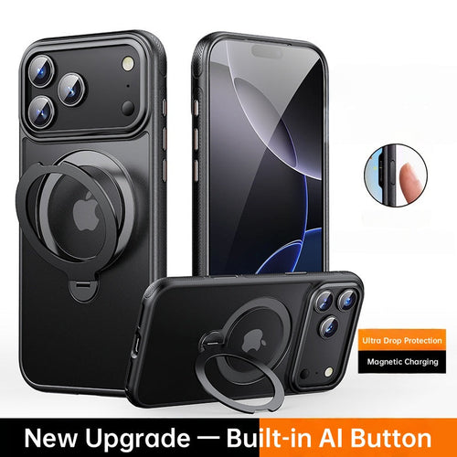 360° Rotating Kickstand iPhone 17 Case | Military-Grade Drop Protection
